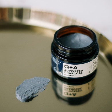 Детокс-маска для обличчя з активованим вугіллям Q+A Activated Charcoal Face Mask 50 г купити в Україні 6