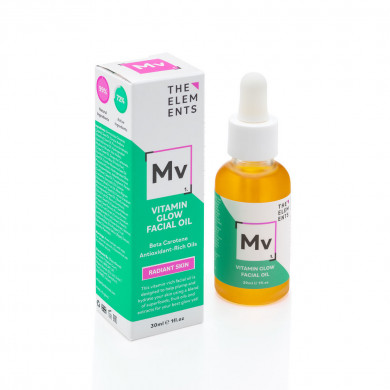 Вітамінізована олія для сяйва шкіри The Elements Vitamin Glow Facial Oil 30 мл купити в Україні 2