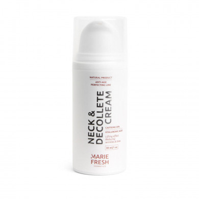 Антивозрастной крем для шеи и зоны декольте Marie Fresh Cosmetics Neck & Decollete Lifting Cream 30 мл купить в Украине