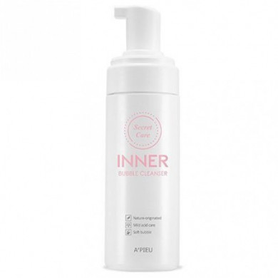 Нежная пенка для интимной гигиены A'PIEU Secret Care Inner Bubble Cleanser 150 мл купить в Украине 3