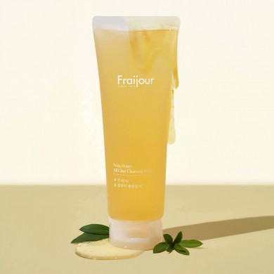 Пінка для вмивання з медом та юдзу Fraijour Yuzu Honey All Clear Cleansing Foam 250 мл купити в Україні 2
