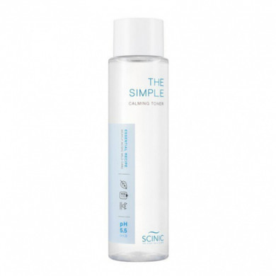 Слабокислотный успокаивающий тонер, Scinic, The Simple Calming Toner, 145 мл купить в Украине Слабокислотный успокаивающий тонер, Scinic, The Simple Calming Toner, 145 мл купить в Украине