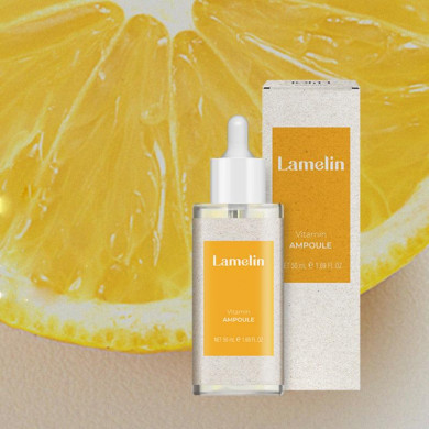 Вітамінна сироватка для сяйва шкіри Lamelin Vitamin Ampoule 50 мл купити в Україні 3
