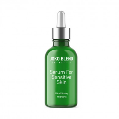 Успокаивающая сыворотка для чувствительной и раздраженной кожи Joko Blend Cosmetics Serum For Sensitive Skin 30 мл купить в Украине