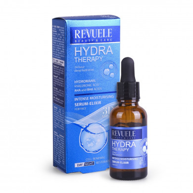 Интенсивно увлажняющая сыворотка с коллагеном Revuele Hydra Therapy Intense Moisturising Serum Elixir 30 мл