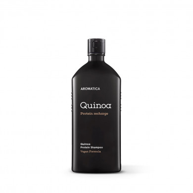 Протеиновый шампунь с киноа для сильно поврежденных волос, AROMATICA, Quinoa Protein Shampoo, 400 мл купить в Украине Протеиновый шампунь с киноа для сильно поврежденных волос, AROMATICA, Quinoa Protein Shampoo, 400 мл купить в Украине