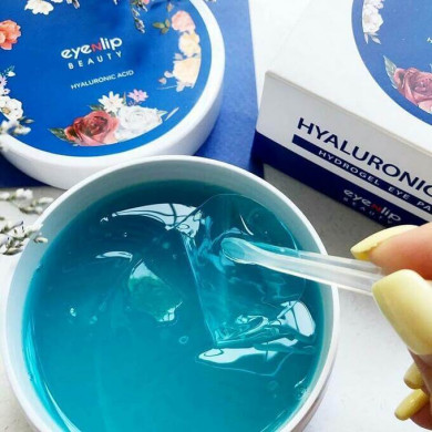 Гидрогелевые патчи с гиалуроновой кислотой EYENLIP Hyaluronic Acid Hydrogel Eye Patch 60 шт купить в Украине 2