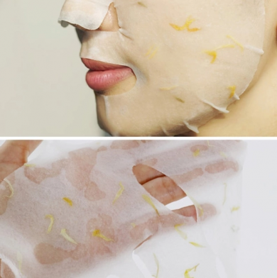Ревіталізіруюча тканинна маска I'm Sorry For My Skin Real Calendula Revitalizing Mask 23 мл купити в Україні 3