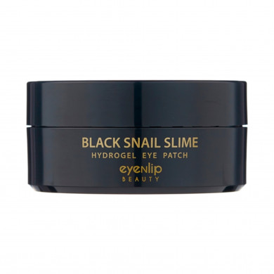 Гідрогелеві патчі з муцином чорного равлика EYENLIP Black Snail Slime Hydrogel Eye Patch 60 патчів купити в Україні 2