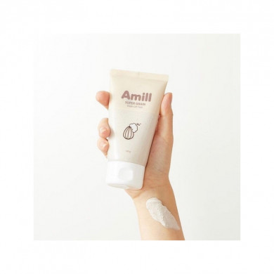 Очищаюча глиняна маска з екстрактами насіння AMILL Super Garin Wash-Off Pack 100 г купити в Україні 4