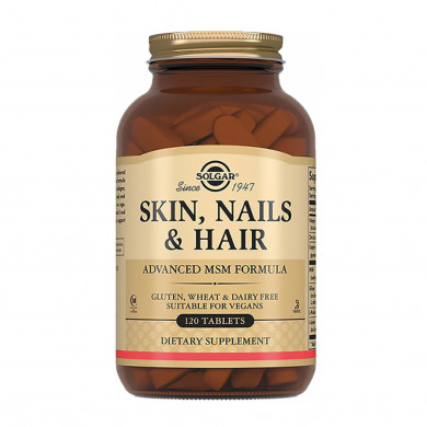 Комплекс для волосся шкіри та нігтів Solgar Hair Skin & Nails 120 таблеток купити в Україні