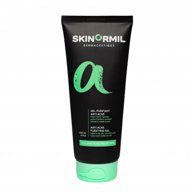 Очищающий гель для умывания для жирной и проблемной кожи SKINORMIL Anti-Acne Purifuing Gel 200 мл купить в Украине