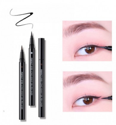Подводка для глаз, черная, TONYMOLY, Perfect Eyes Long Kinny Gel Pen Liner, #01 black купить в Украине 2 Подводка для глаз, черная, TONYMOLY, Perfect Eyes Long Kinny Gel Pen Liner, #01 black купить в Украине 2