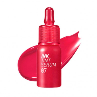 Увлажняющий тинт-сыворотка для губ, Peripera, Ink Tint Serum, #07 Delight Fuchsia, 4 г купить в Украине Увлажняющий тинт-сыворотка для губ, Peripera, Ink Tint Serum, #07 Delight Fuchsia, 4 г купить в Украине