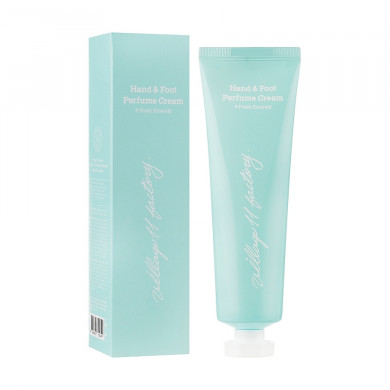 Парфюмированный крем для рук и ног с ароматом фрезии и жасмина, Village 11 Factory, Perfume Hand & Foot Cream, Fresh Emerald, 100 мл купить в Украине Парфюмированный крем для рук и ног с ароматом фрезии и жасмина, Village 11 Factory, Perfume Hand & Foot Cream, Fresh Emerald, 100 мл купить в Украине