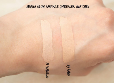 Зволожуючий консилер MISSHA Glow Ampoule Concealer #23 SPF20 PA++ 4.7 мл купити в Україні 2