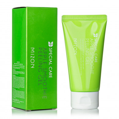 Натуральный пилинг-скатка для лица с яблочным экстрактом, MIZON, Apple Smoothie Peeling Gel, 120 мл купить в Украине Натуральный пилинг-скатка для лица с яблочным экстрактом, MIZON, Apple Smoothie Peeling Gel, 120 мл купить в Украине