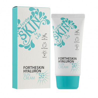 Увлажняющий солнцезащитный крем с гиалуроновой кислотой Fortheskin Hyaluron Sun Cream SPF50+/PA+++ 70 мл купить в Украине