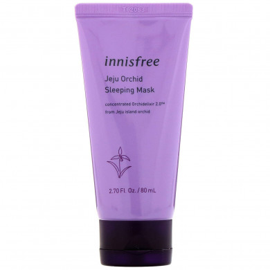 Антивозрастная ночная маска с орхидеей, Innisfree, Jeju Orchid Sleeping Mask, 80 мл купить в Украине Антивозрастная ночная маска с орхидеей, Innisfree, Jeju Orchid Sleeping Mask, 80 мл купить в Украине