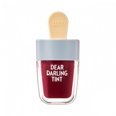 Зволожуючий тінт для губ червоний 306 ETUDE HOUSE Dear Darling Water Gel Tint Ice Cream RD306 45 г (ТЕРМІН ДО 07.02.2026) купити в Україні