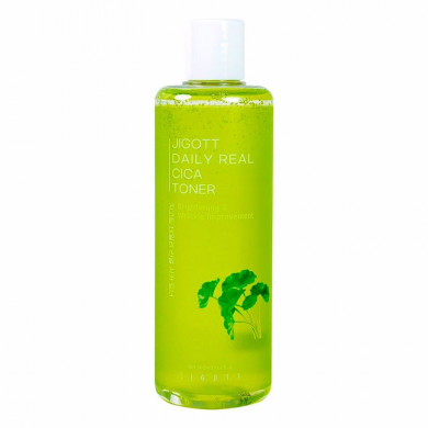 Успокаивающий тонер для лица с центеллой JIGOTT Daily Real Cica Toner 300 мл купить в Украине 4