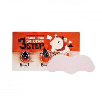 Маска от черных точек для носа, Elizavecca, Milky Piggy Black Head Solution 3-Step купить в Украине Маска от черных точек для носа, Elizavecca, Milky Piggy Black Head Solution 3-Step купить в Украине
