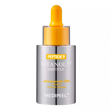 Сыворотка для лица с пептидами и витаминным комплексом MEDI-PEEL Peptide 9 Vitanol Ampoule Pro 30 мл купить в Украине