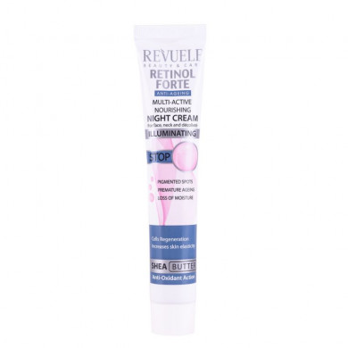 Мультиактивный ночной крем с ретинолом Revuele Retinol Forte Multi-Active Nourishing Night Cream 50 мл купить в Украине 2