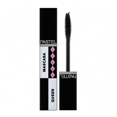 Объемная и удлиняющая тушь для ресниц с силиконовой кисточкой 5 в 1 PASTEL Queen Mascara купить в Украине