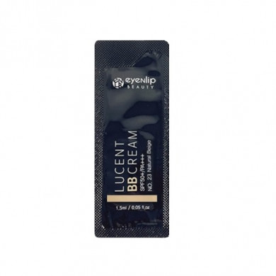 Увлажняющий BB крем для идеального тона EYENLIP Lucent BB Cream SPF50+/PA+++ No 23 Natural Beige 1.5 мл (пробник) купить в Украине