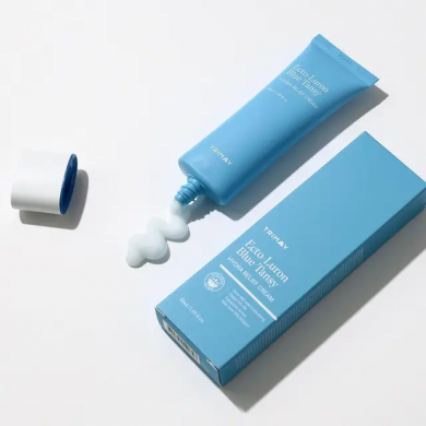 Зволожуючий крем з ектоїном та гіалуроновою кислотою Trimay Ecto-Luron Blue Tansy Hydra Relief Cream 1 мл (пробник) купити в Україні 3