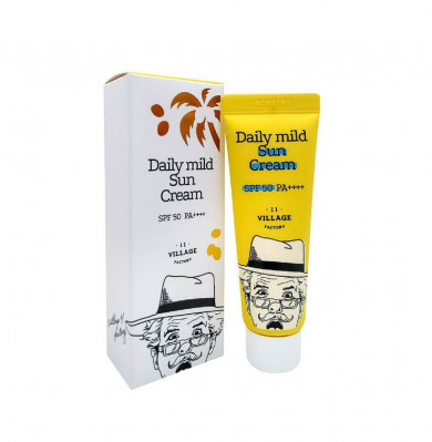Солнцезащитный крем Village 11 Factory Daily Mild Sun Cream SPF 50+ PA++++ 50 мл купить в Украине