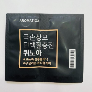 Протеиновый шампунь + маска с киноа для сильно поврежденных волос, AROMATICA, Quinoa Protein Shampoo + Treatment Mask, 2 мл*2 (пробник) купить в Украине Протеиновый шампунь + маска с киноа для сильно поврежденных волос, AROMATICA, Quinoa Protein Shampoo + Treatment Mask, 2 мл*2 (пробник) купить в Украине
