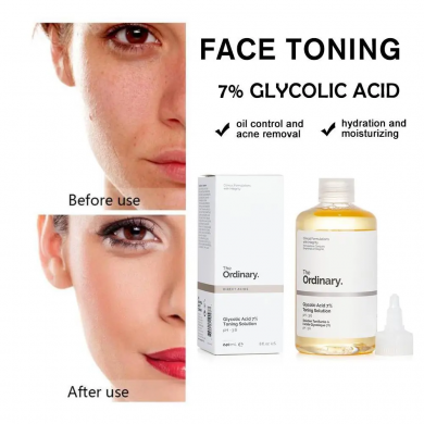 Відлущуючий тонік із гліколієвою кислотою 7% The Ordinary Glycolic Acid 7% Toning Solution 240 мл купити в Україні 4