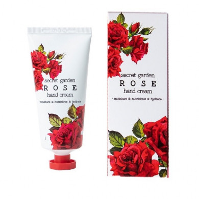 Крем для рук с экстрактом розы JIGOTT Secret Garden Rose Hand Cream 100 мл купить в Украине 2