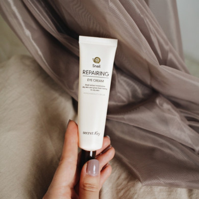Крем для кожи вокруг глаз с муцином улитки Secret Key Snail Repairing Eye Cream 30 мл купить в Украине 2