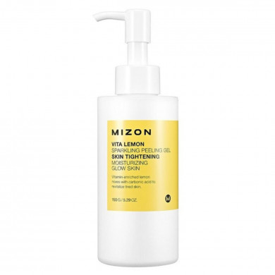 Пилинг-гель с лимоном, MIZON, Vita Lemon Sparkling Peeling Gel, 150 мл купить в Украине Пилинг-гель с лимоном, MIZON, Vita Lemon Sparkling Peeling Gel, 150 мл купить в Украине