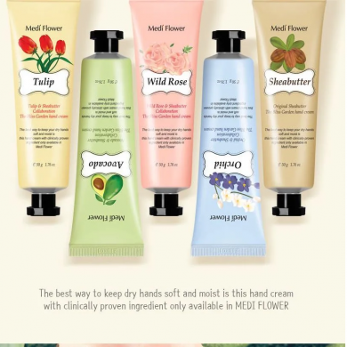 Набор кремов для рук MEDI FLOWER The Bliss Garden Hand Creams Set 5 шт * 50 г купить в Украине 4