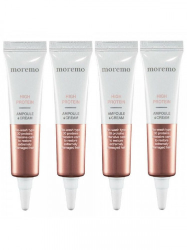 Протеїнові крем-ампули для волосся, MOREMO, High Protein Ampule Cream, 15 мл купити в Україні 2 Протеїнові крем-ампули для волосся, MOREMO, High Protein Ampule Cream, 15 мл купити в Україні 2