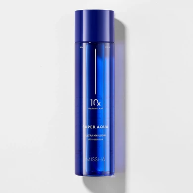 Интенсивно увлажняющий тонер-эссенция с гиалуроновой кислотой MISSHA Super Aqua Ultra Hyalron Skin Toner-Essence 200 мл купить в Украине 2