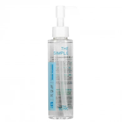 Увлажняющее слабокислотное гидрофильное масло, Scinic, The Simple Light Cleasing Oil, 150 мл купить в Украине Увлажняющее слабокислотное гидрофильное масло, Scinic, The Simple Light Cleasing Oil, 150 мл купить в Украине