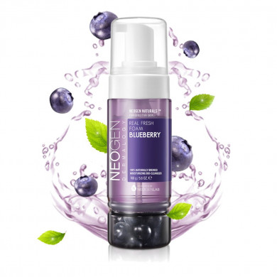 Освежающая пенка с экстрактом черники Neogen Dermalogy Real Fresh Foam Blueberry 160 г купить в Украине