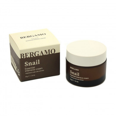 Інтенсивний крем для обличчя з муцином равлики BERGAMO Essential Intensive Cream Snail 50 г купити в Україні 2