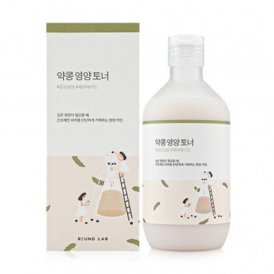 Поживний тонер з екстрактом чорних соєвих бобів ROUND LAB Soybean Nourishing Toner 300 мл купити в Україні 2