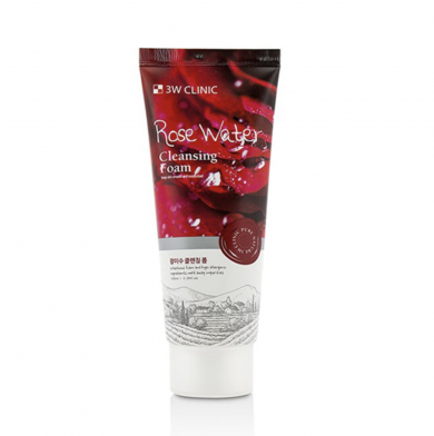 Пенка для умывания с розовой водой, 3W CLINIC, Rose Water Foam Cleansing, 100 мл купить в Украине Пенка для умывания с розовой водой, 3W CLINIC, Rose Water Foam Cleansing, 100 мл купить в Украине