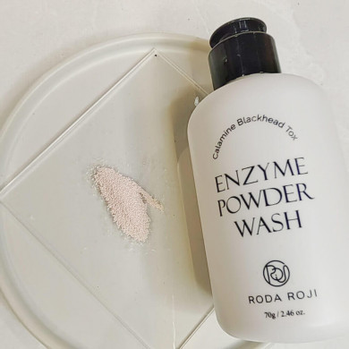 Ензимна пудра для вмивання проти чорних крапок з каламіном Roda Roji Calamine Blackhead Tox Enzyme Powder Wash 70 г купити в Україні 2