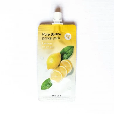 Тонизирующая ночная маска с лимоном, MISSHA, Pure Source Pocket Pack Lemon, 10 мл купить в Украине Тонизирующая ночная маска с лимоном, MISSHA, Pure Source Pocket Pack Lemon, 10 мл купить в Украине