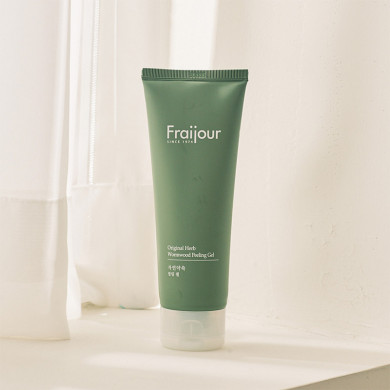 Пілінг гель для обличчя з рослинними екстрактами Fraijour Original Herb Wormwood Peeling Gel 150 мл купити в Україні 3