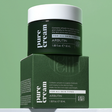 Освітлюючий крем для обличчя з арбутином Lamelin Arbutin Pure Cream 50 мл купити в Україні 2