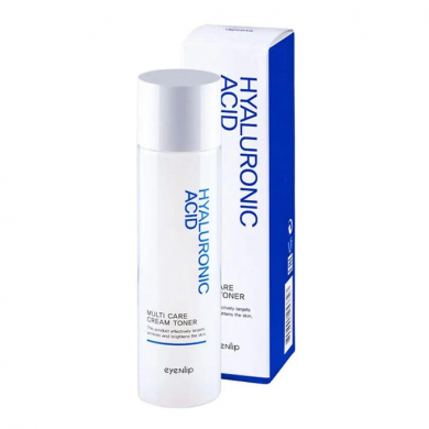 Увлажняющий тонер с гиалуроновой кислотой EYENLIP Multi Care Cream & Toner Hyaluronic Acid 200 мл купить в Украине